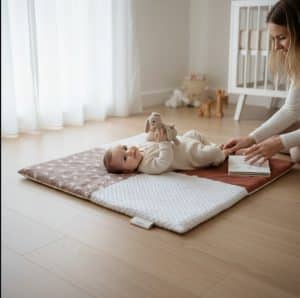 Tapis d'éveil nomade - tapis de jeu - tapis deveil - tapis de sol - jouet montessori mervei