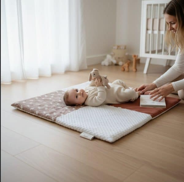 Tapis d'éveil nomade - tapis de jeu - tapis deveil - tapis de sol - jouet montessori mervei