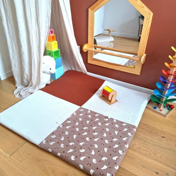 Tapis d'éveil évolutif- tapis deveil montessori