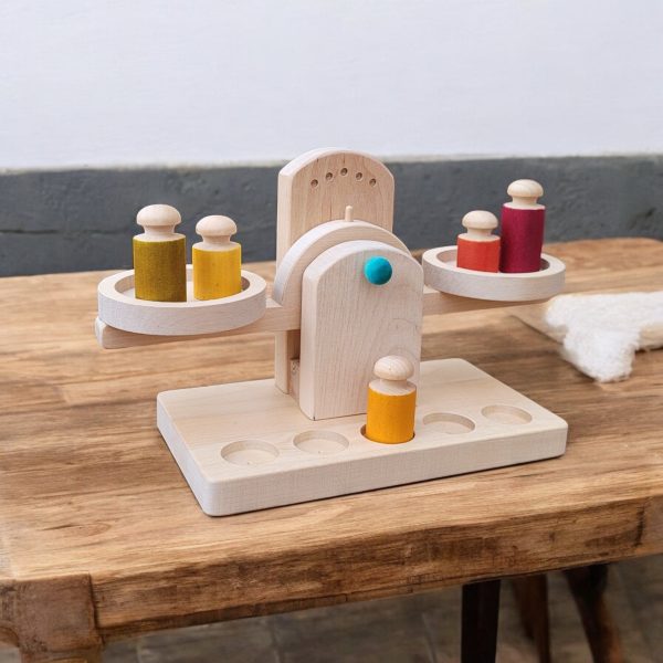 Balance en bois - jouet d'équilibre pour bébé - Biquette Biquette