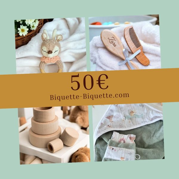Carte cadeau - Biquette Biquette