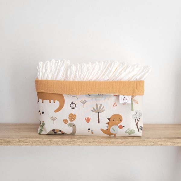 Paniers à couches imperméables Dinosaures - Biquette Biquette