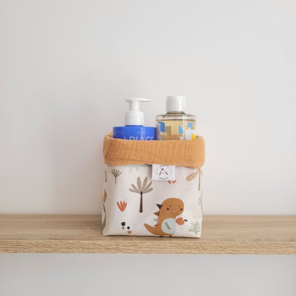 Paniers à couches imperméables Dinosaures - Biquette Biquette