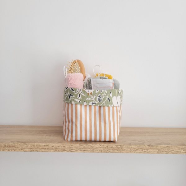 Paniers à couches imperméables motif botanique - Biquette Biquette