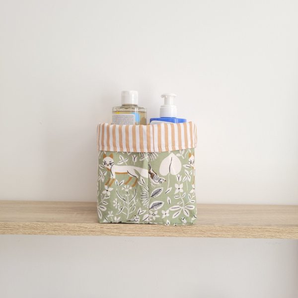 Paniers à couches imperméables motif botanique - Biquette Biquette