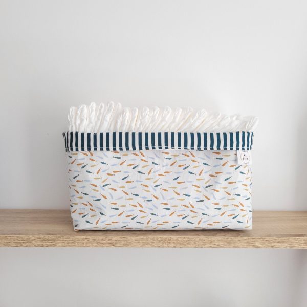 Paniers à couches imperméables poissons - Biquette Biquette