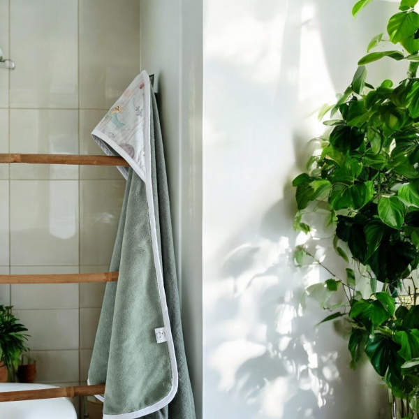 La cape ballon avec oreilles — joie et douceur à chaque sortie de bain – Image 4