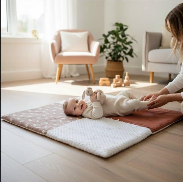 Tapis deveil - tapis de jeu - eveil montessori - tapis d'éveil