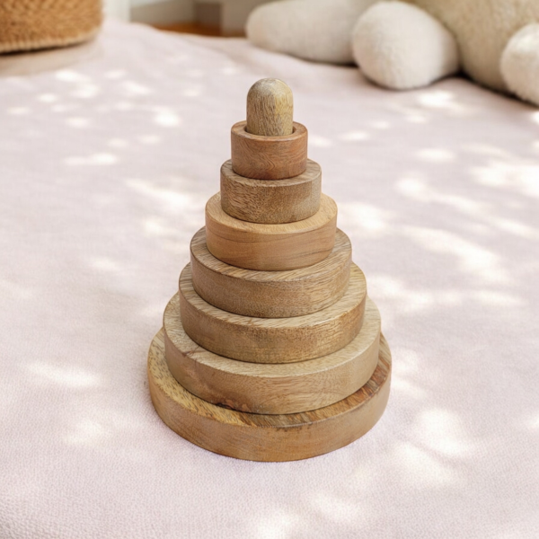 Tour d'Empilage en Bois - tour de Hanoï - Biquette Biquette