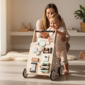 Le trotteur éducatif 2-en-1