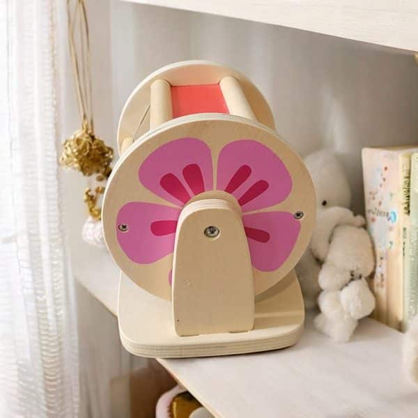 Tambour Rotatif Montessori - Jouet d'Éveil en Bois - Biquette Biquette