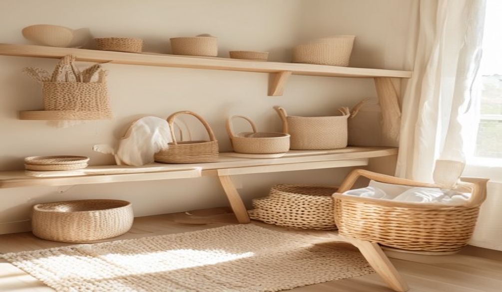 Rangement chambre bebe : 5 paniers bien choisis, une chambre qui se range d&rsquo;elle-meme