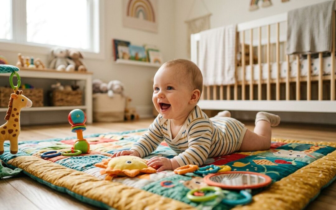 Bébé ne tient pas assis à 7 mois : faut-il s&rsquo;inquiéter ?