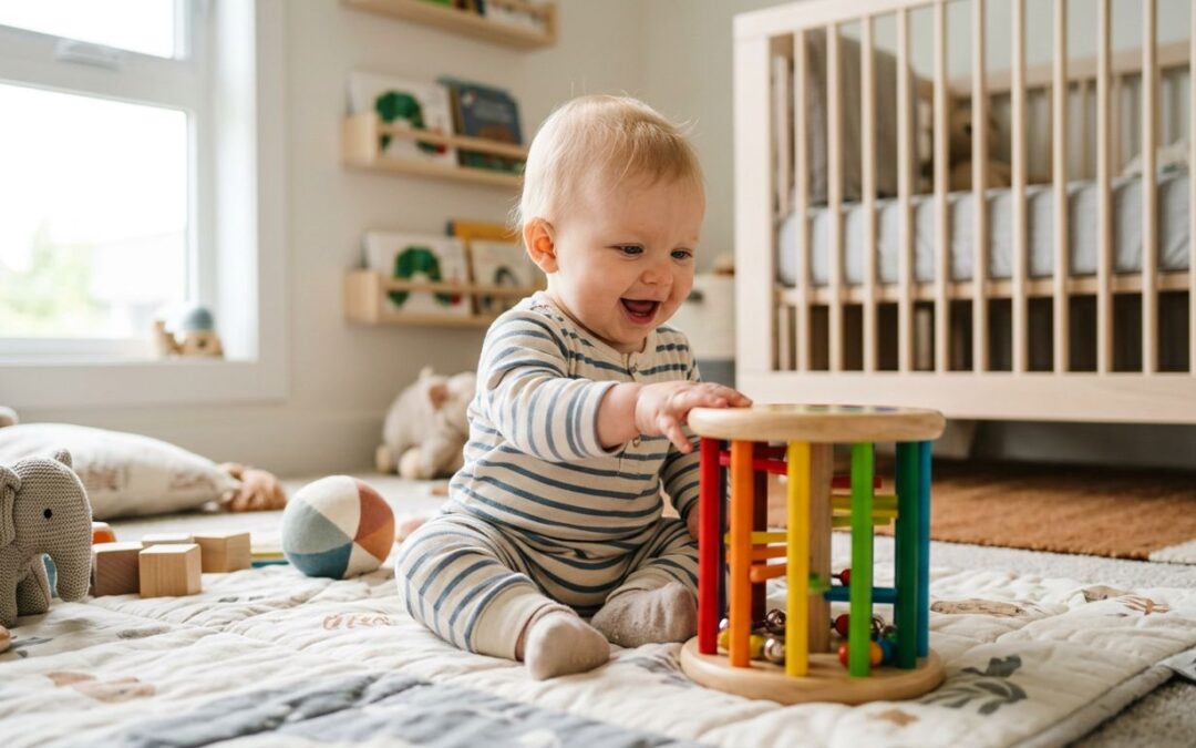 Cause-effet chez bébé : les jouets qui éveillent ce réflexe